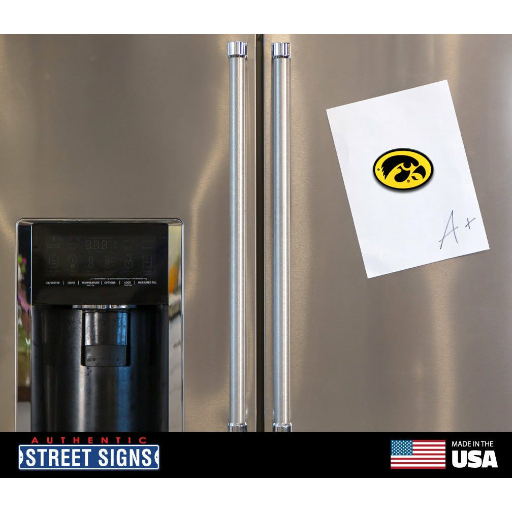 Iowa Hawkeyes Steel Super Magnet