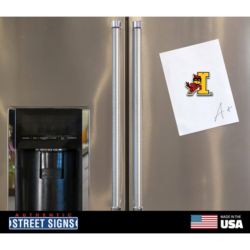 Iowa State Cyclones - 1983 Vintage Steel Super Magnet