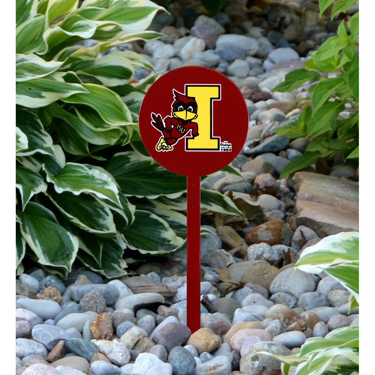 Iowa State Cyclones Vintage Cy Steel Garden Stake