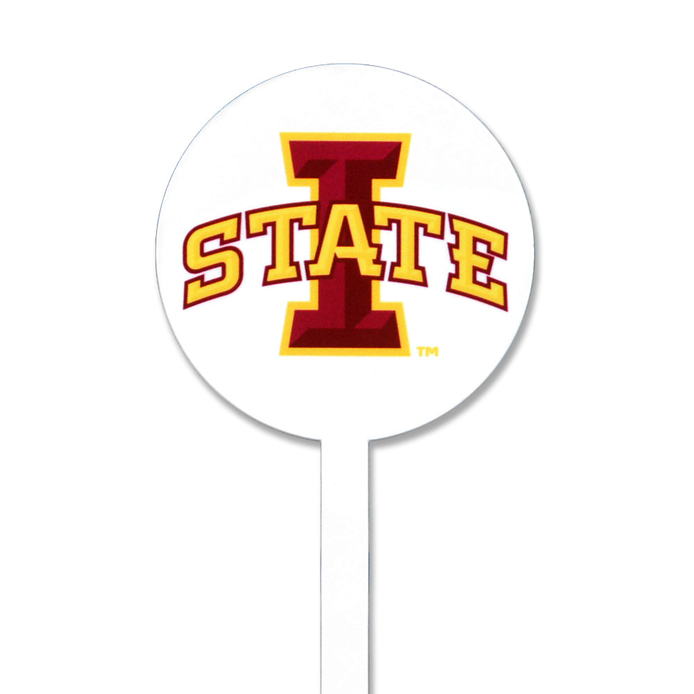 Iowa State Cyclones White Steel Garden Stake