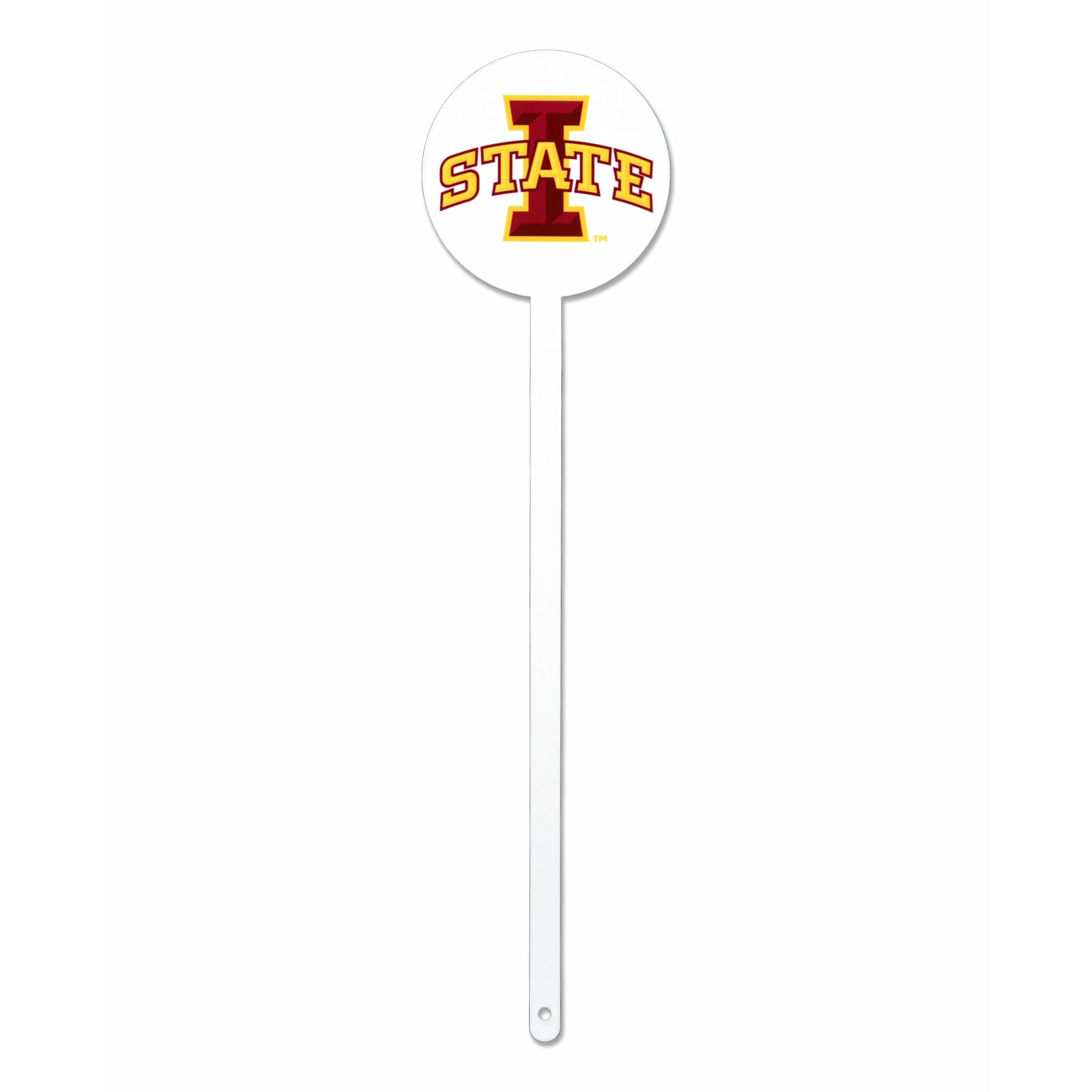 Iowa State Cyclones White Steel Garden Stake