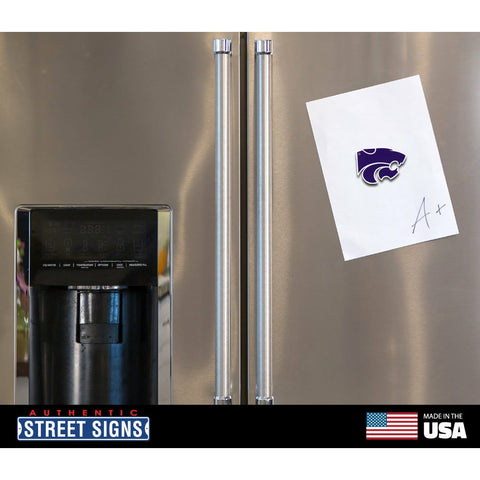 Kansas State Wildcats Steel Super Magnet