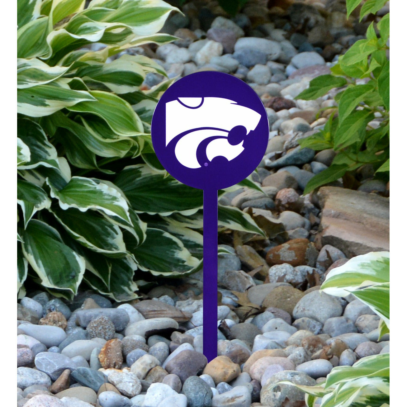 Kansas State Wildcats Purple Steel Garden Stake