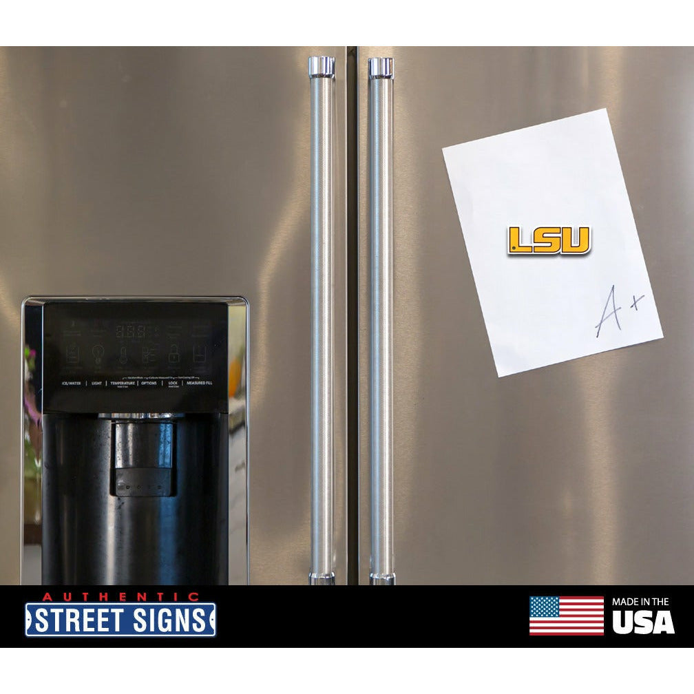 LSU Tigers Steel Super Magnet
