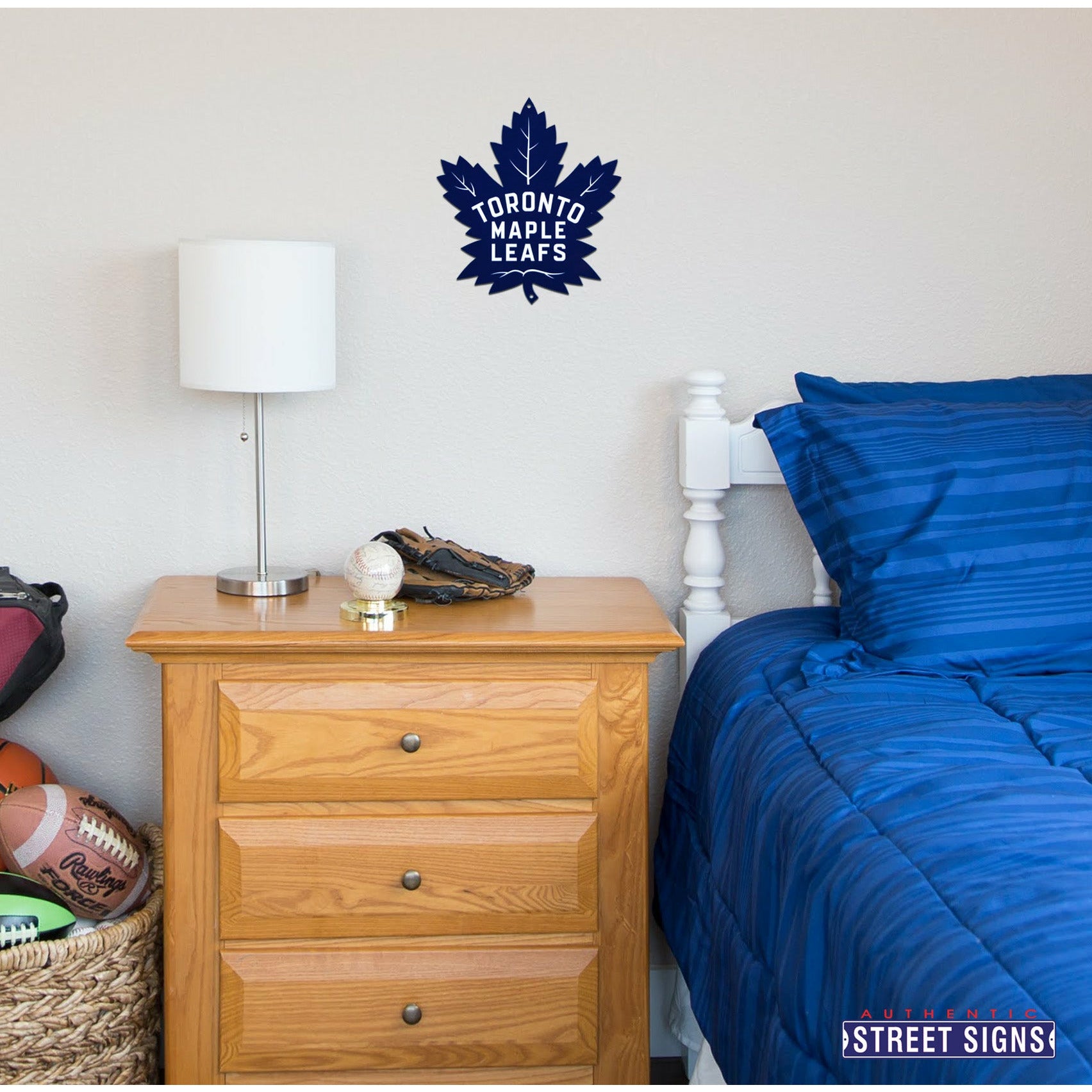 Toronto Maple Leafs - 2016 12" Spirit Size Steel Laser Cut Sign