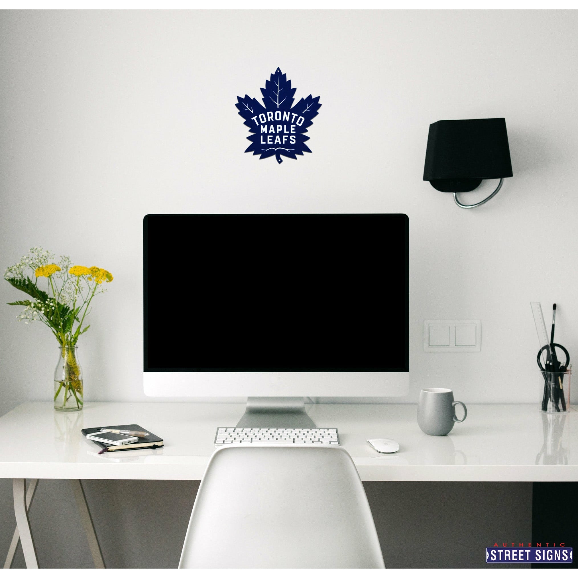Toronto Maple Leafs - 2016 12" Spirit Size Steel Laser Cut Sign