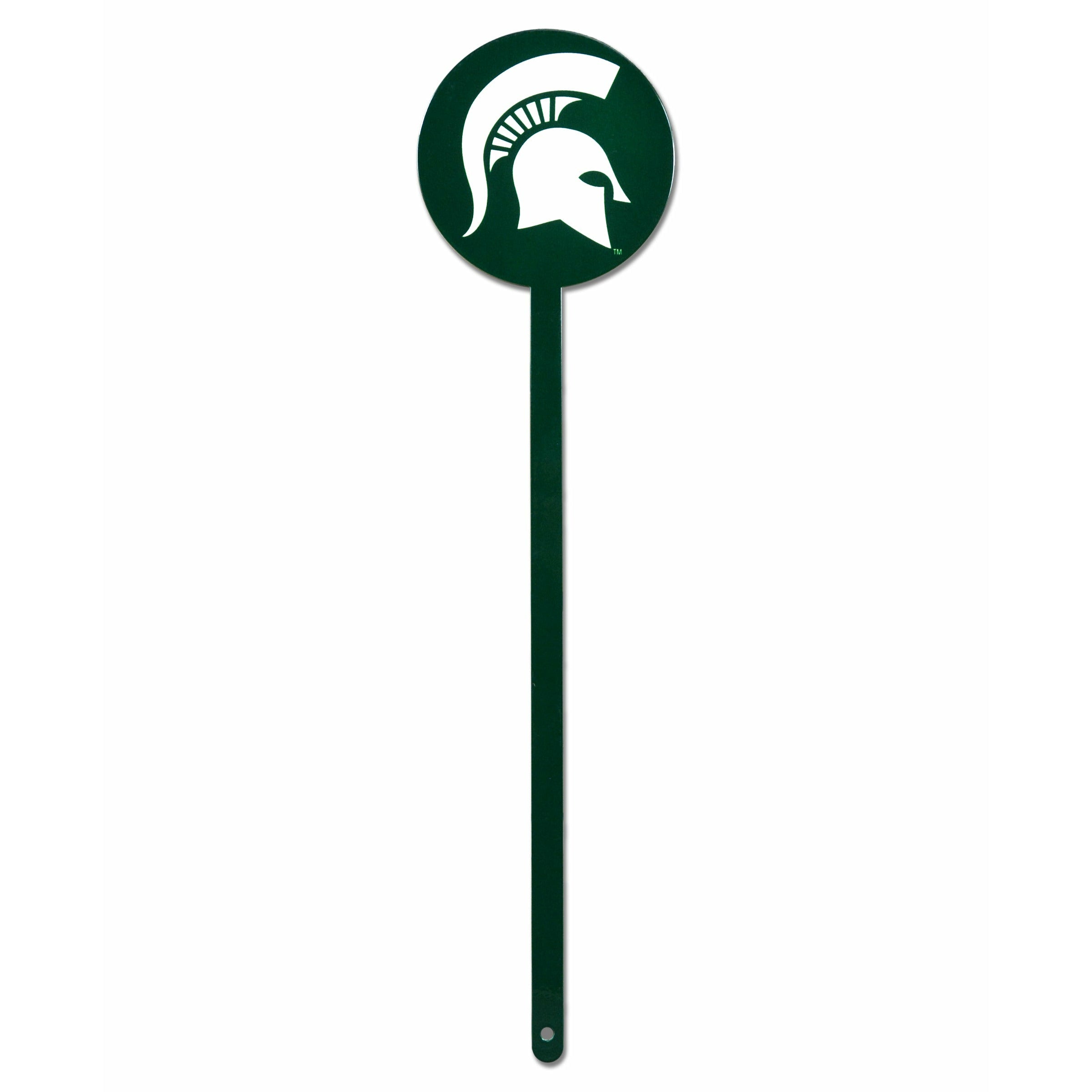 Michigan State Spartans Green Steel Garden Stake