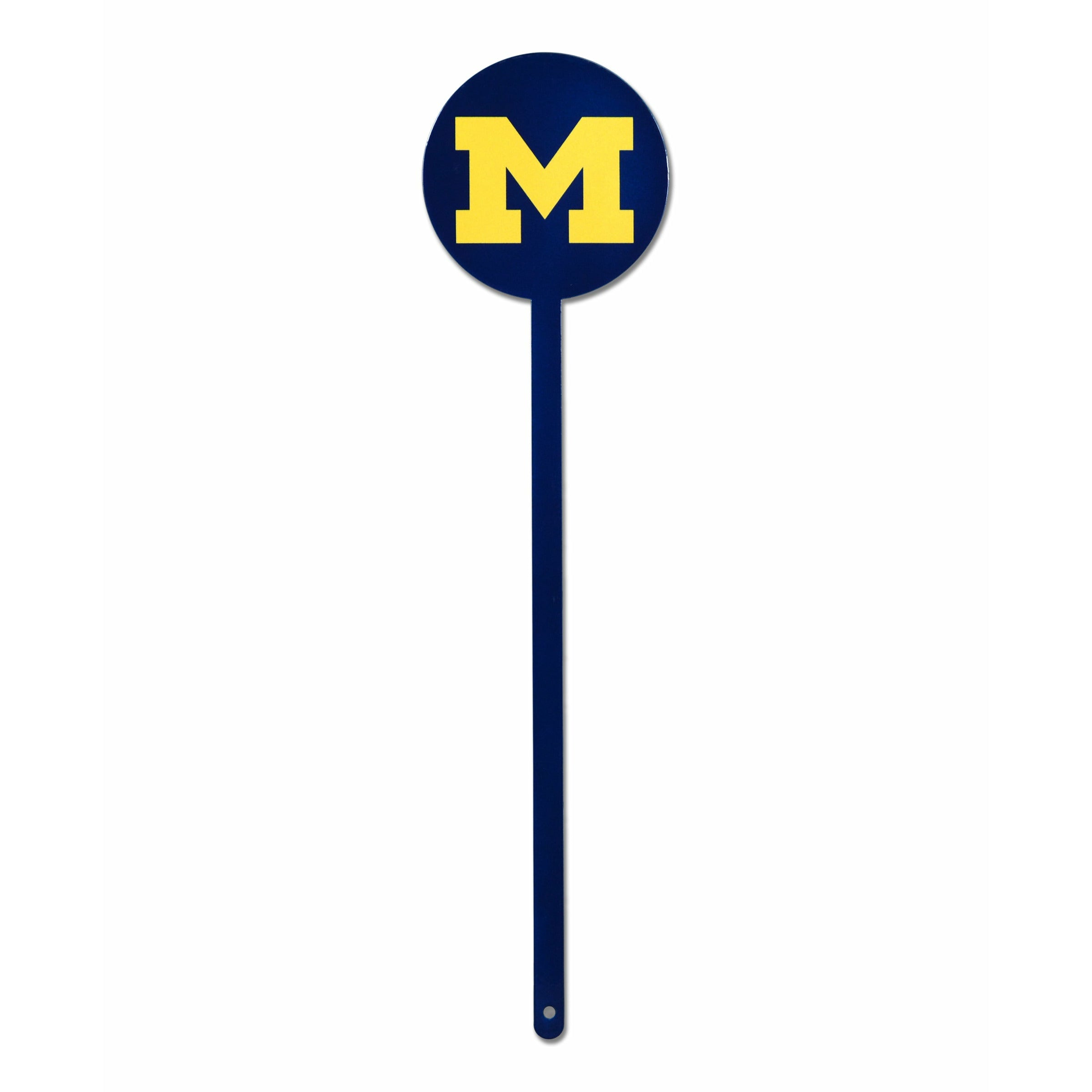 Michigan Wolverines Navy Steel Garden Stake