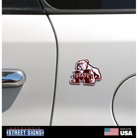 Mississippi State Bulldogs - Bulldog Steel Super Magnet