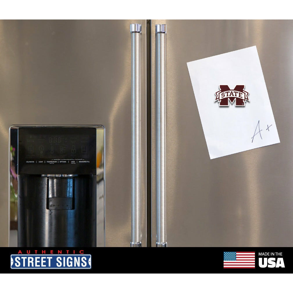 Mississippi State Bulldogs Steel Super Magnet