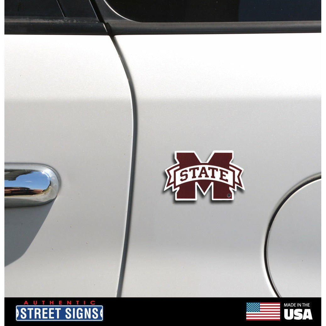 Mississippi State Bulldogs Steel Super Magnet