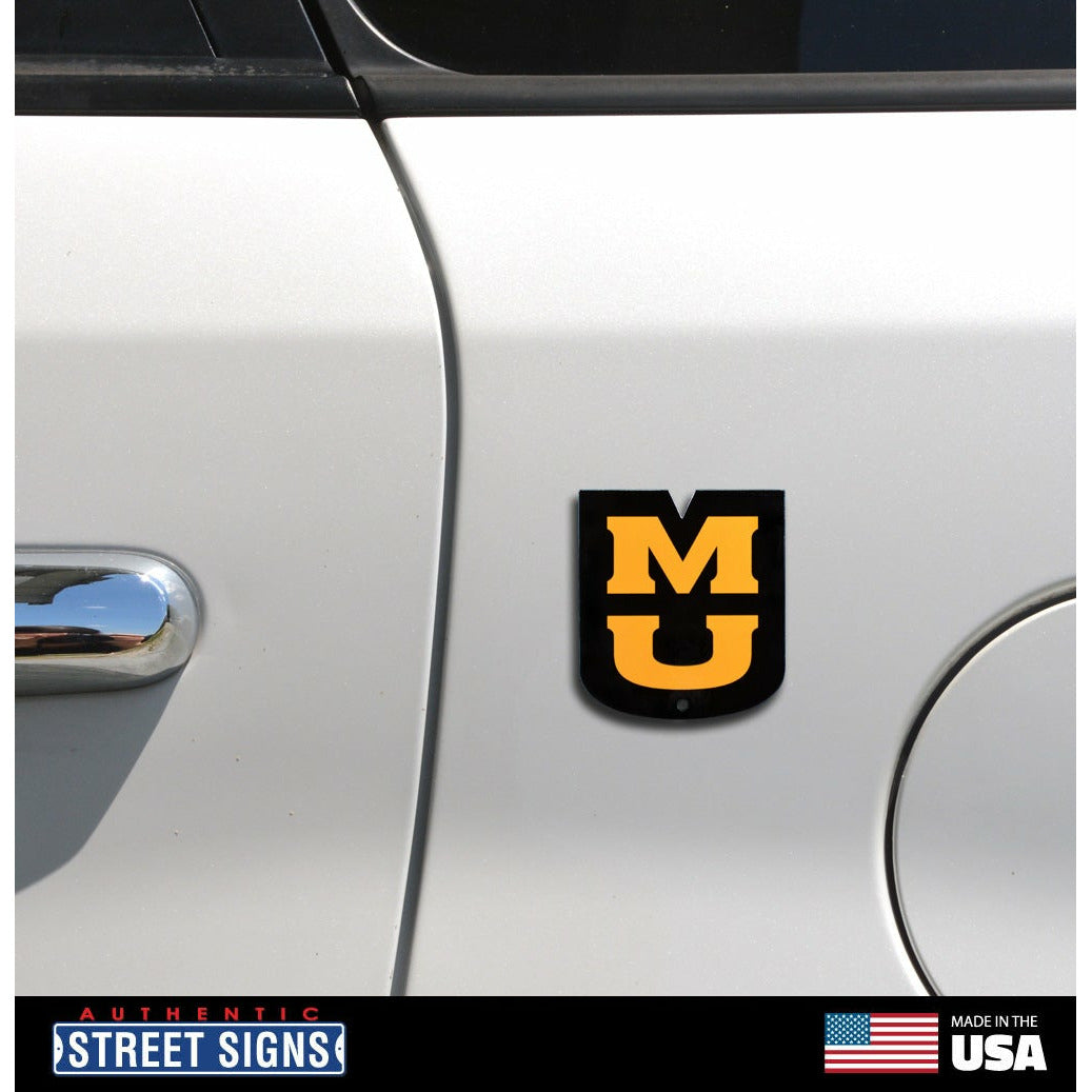 Missouri Tigers - Stacked MU Steel Super Magnet