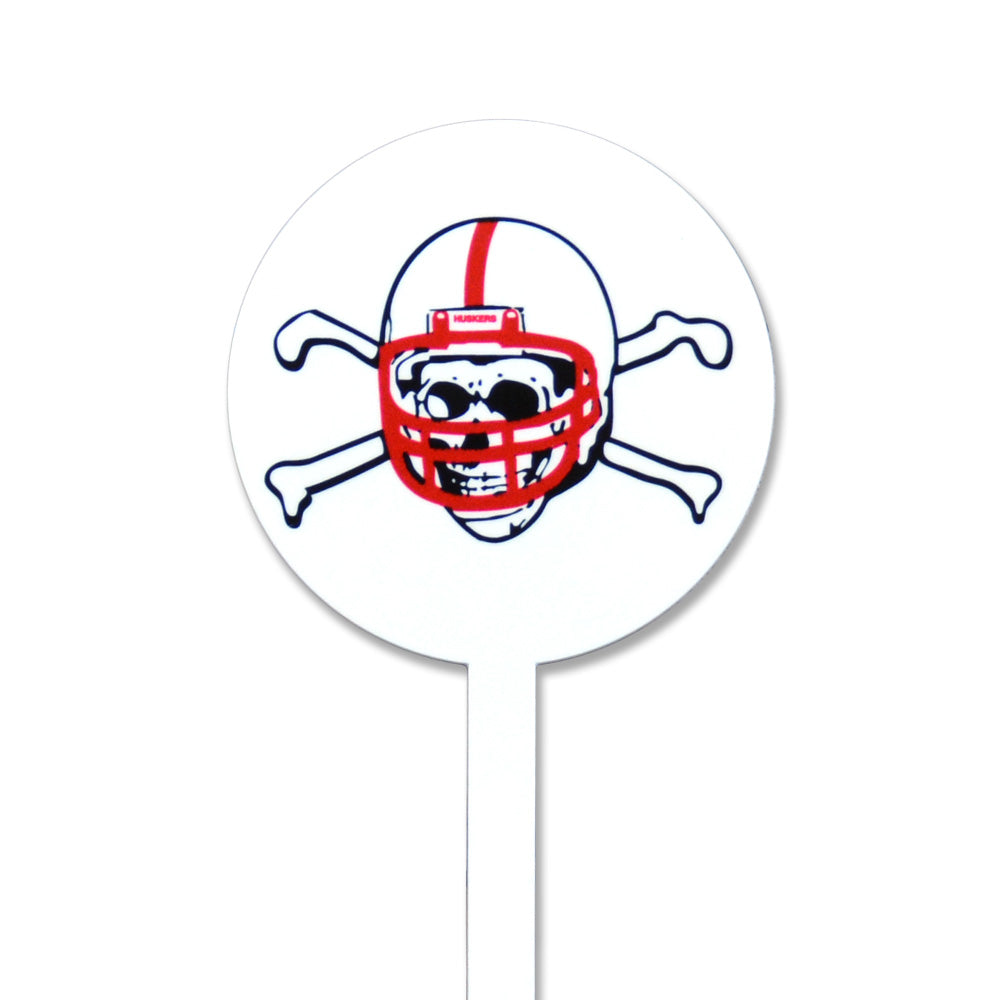 Nebraska Cornhuskers Steel Garden Stake