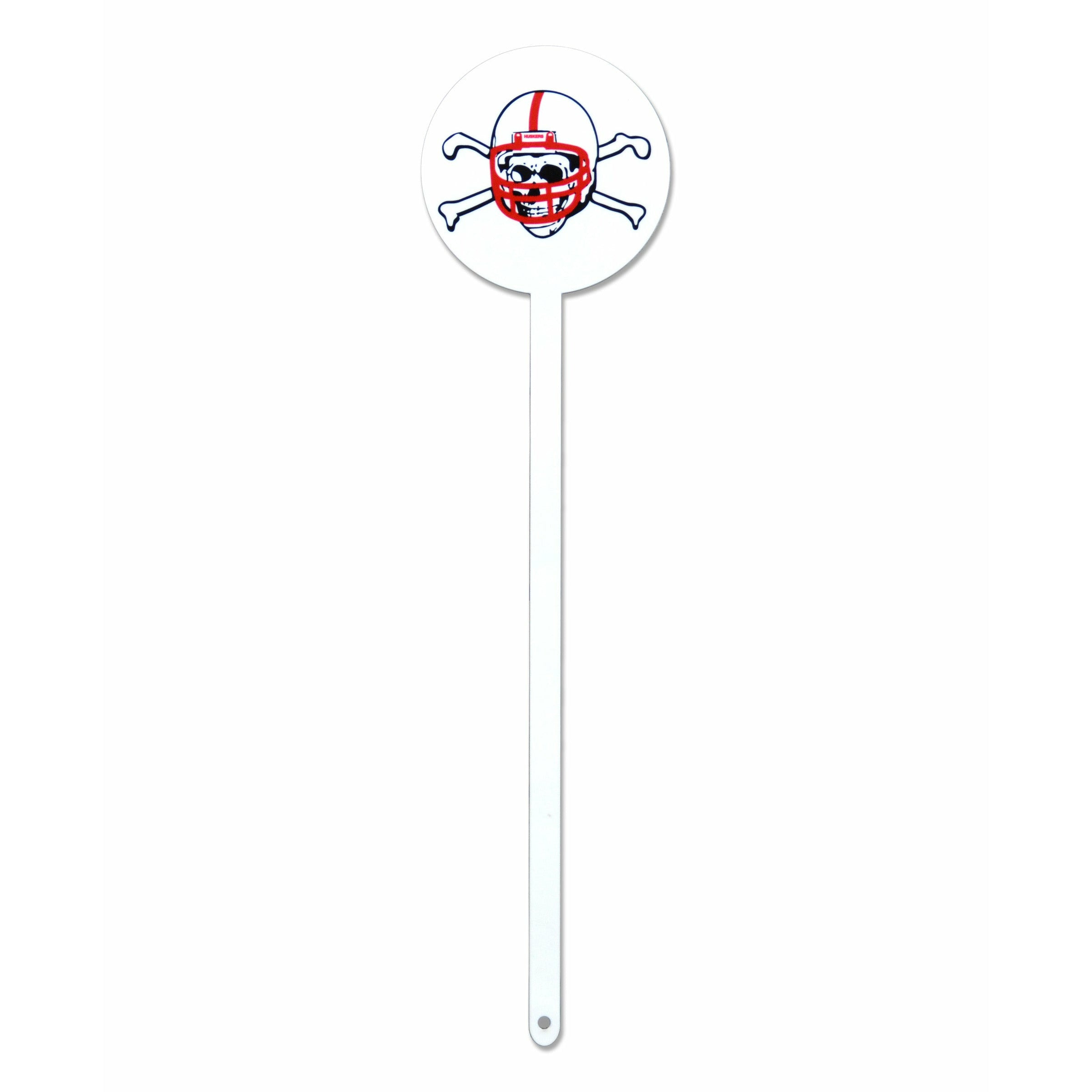 Nebraska Cornhuskers Steel Garden Stake