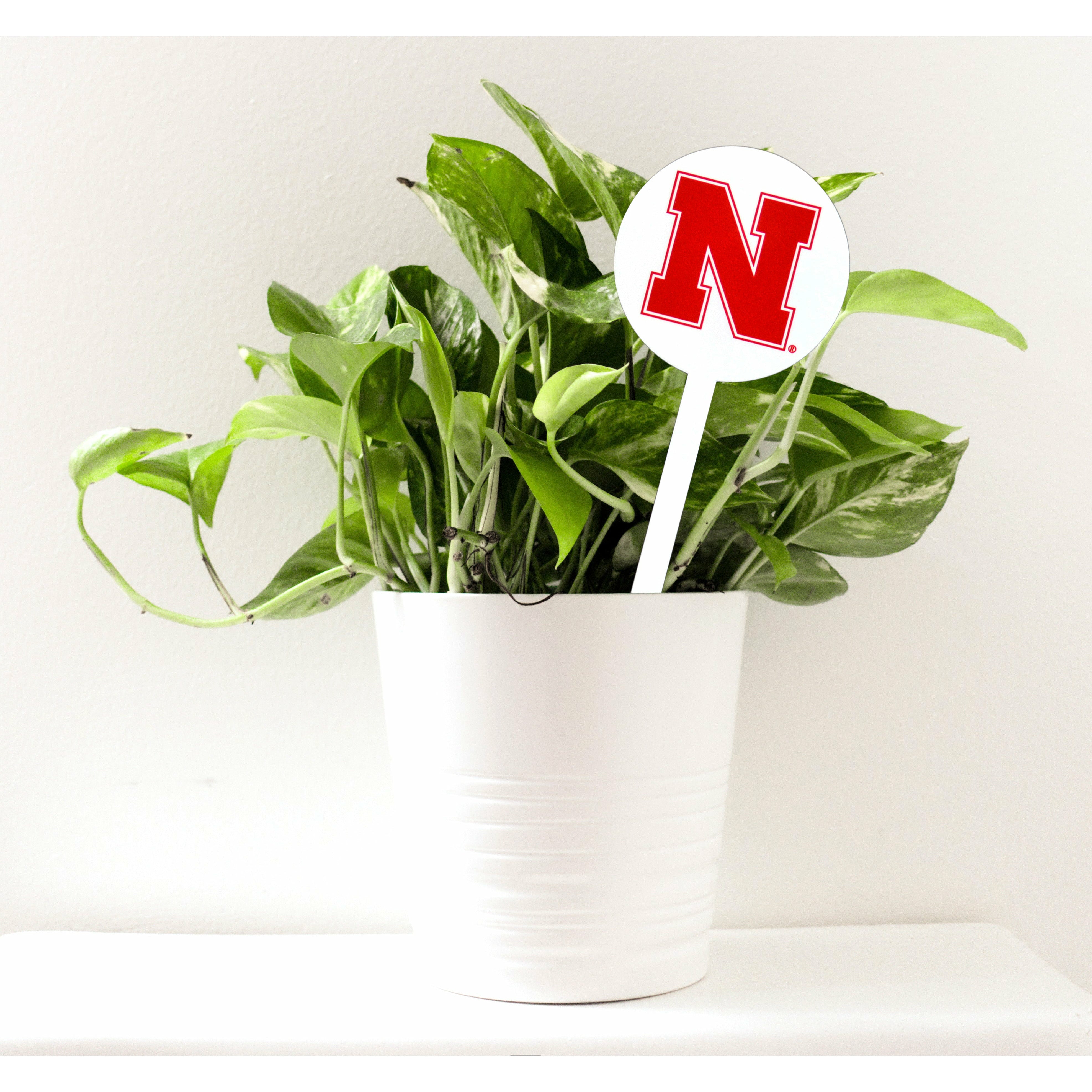 Nebraska Cornhuskers Block N Steel Garden Stake