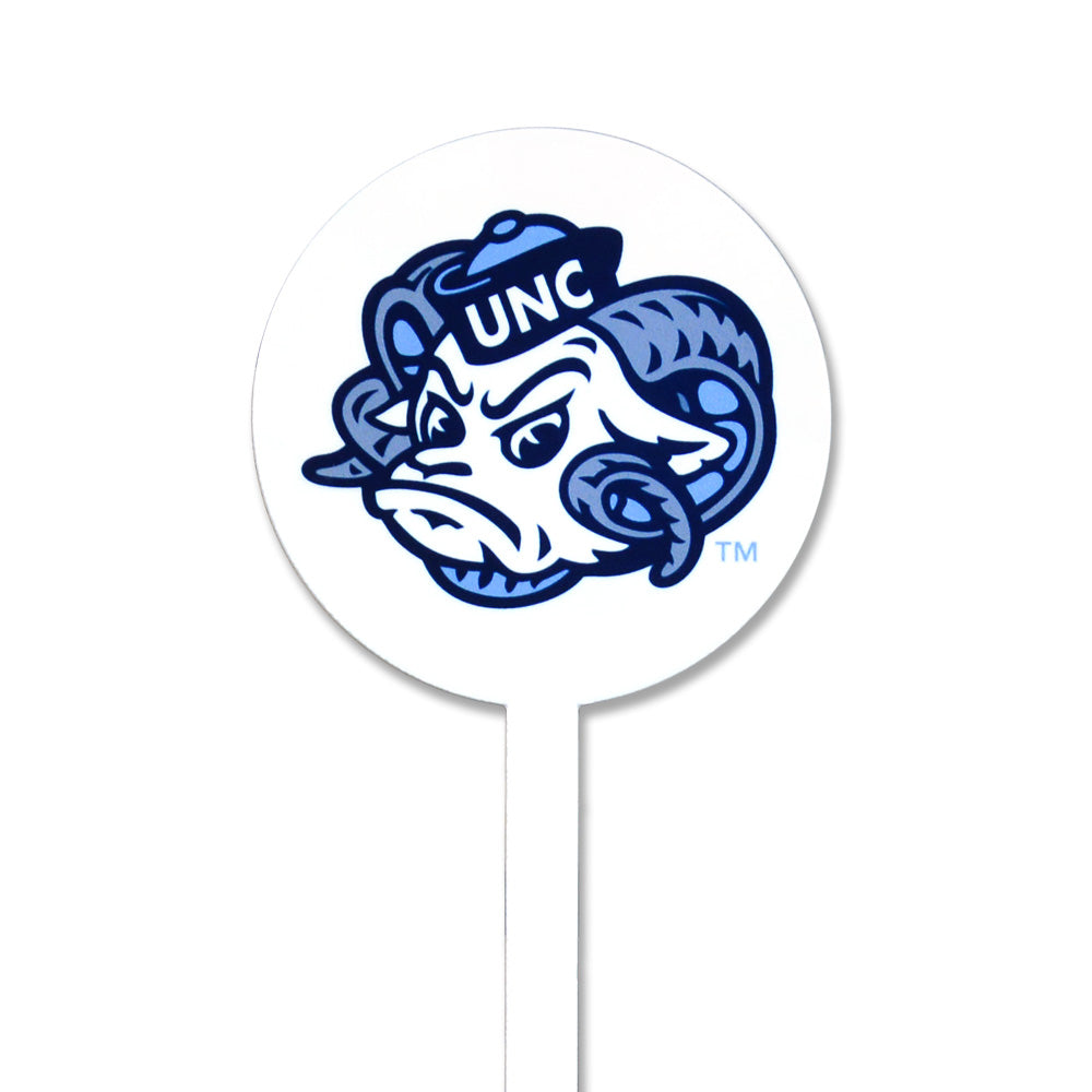 North Carolina Tar Heels Mascot Steel Garden Stake