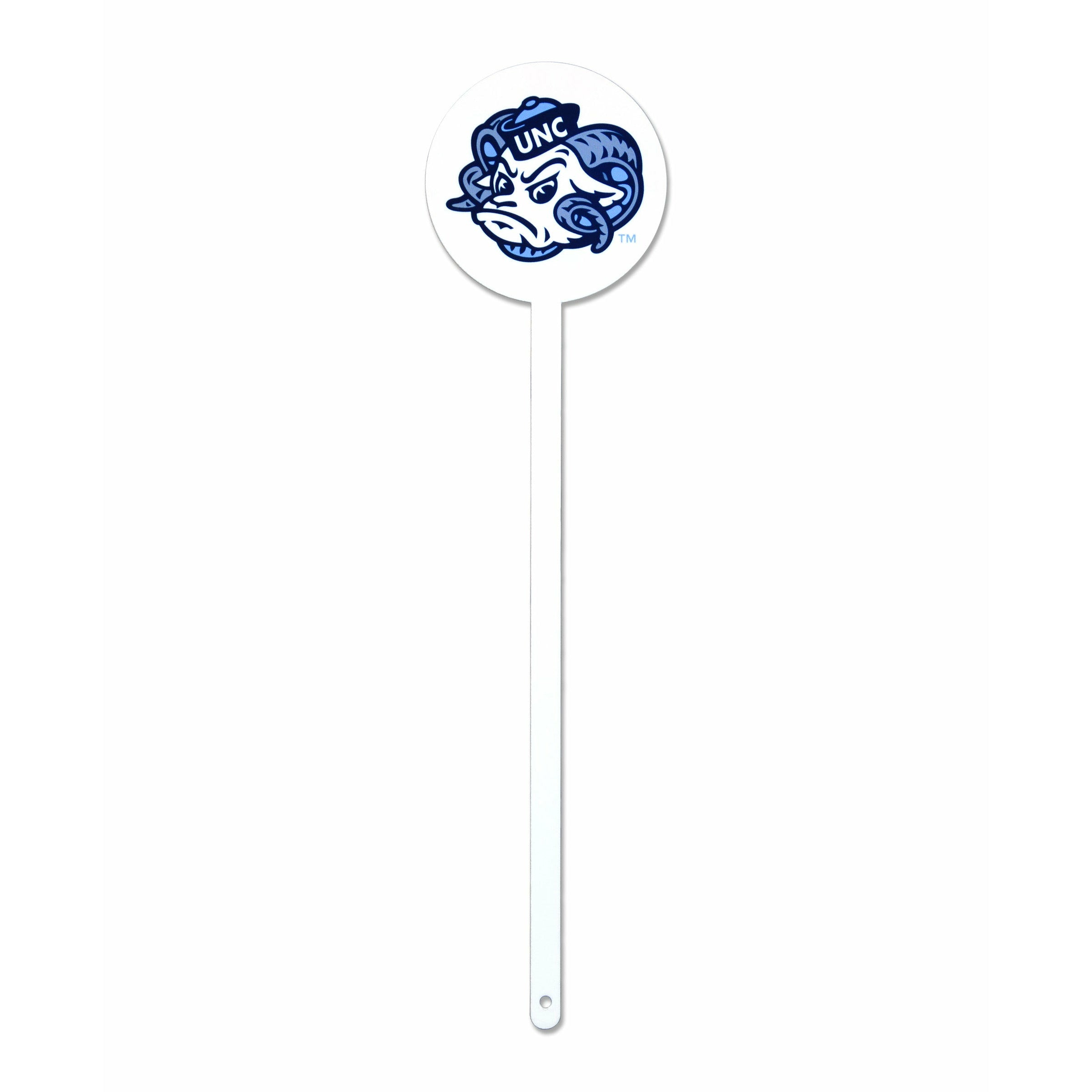 North Carolina Tar Heels Mascot Steel Garden Stake