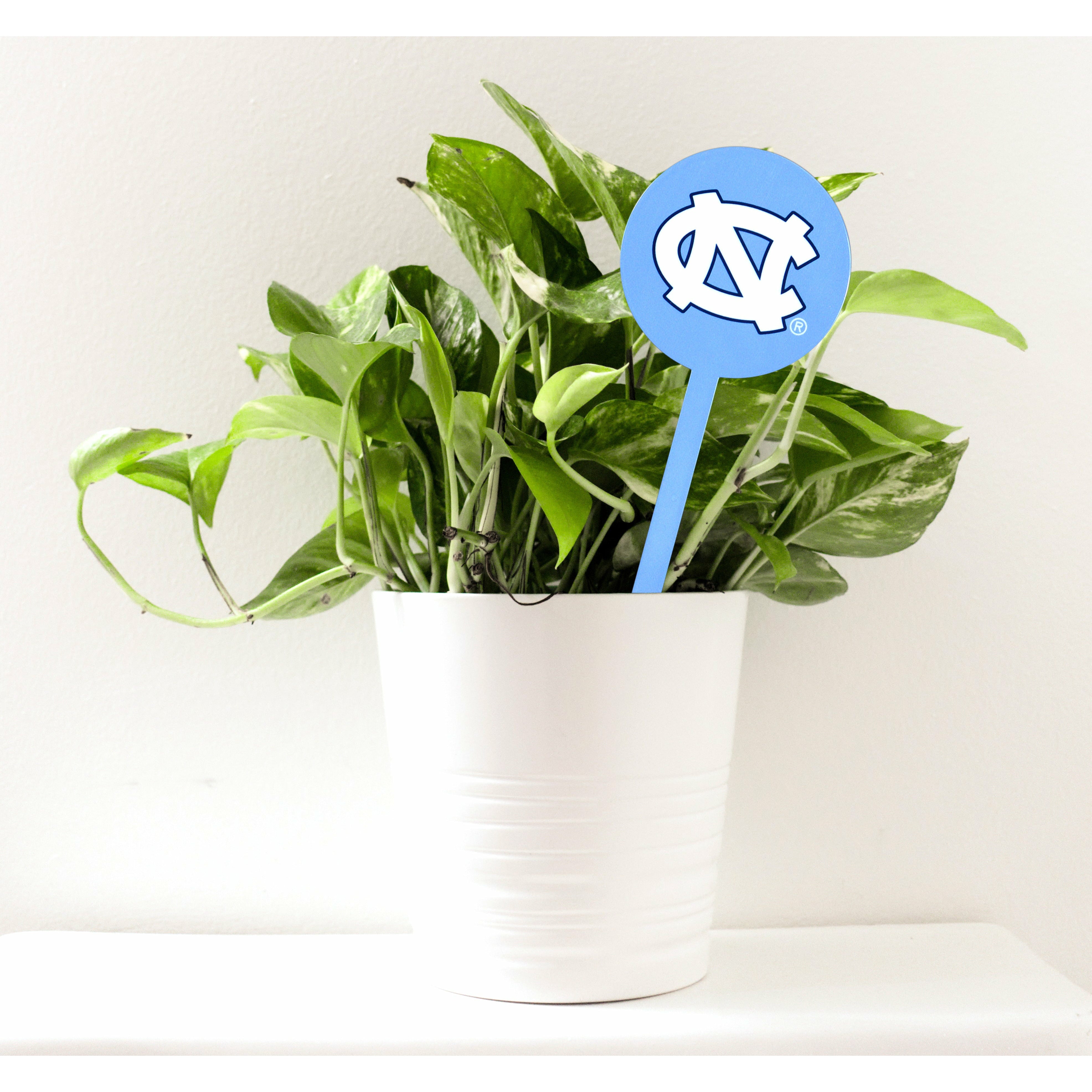 North Carolina Tar Heels Carolina Blue Steel Garden Stake