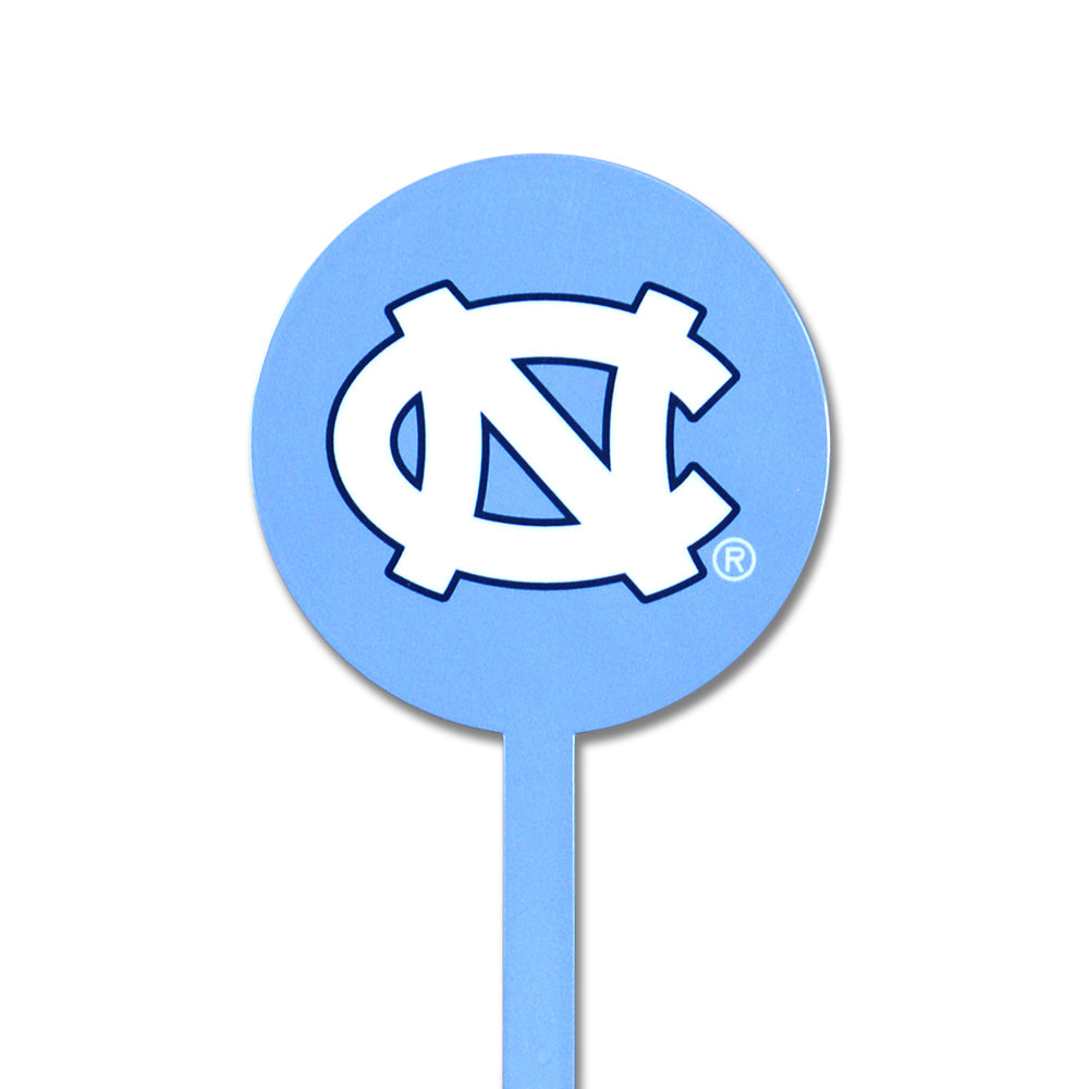 North Carolina Tar Heels Carolina Blue Steel Garden Stake