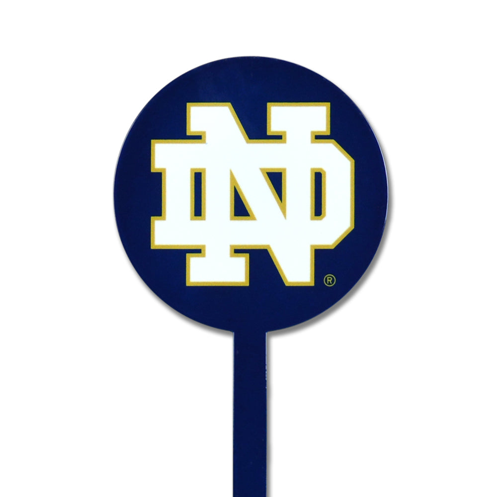 Notre Dame Fighting Irish ND Navy Steel Garden Stake