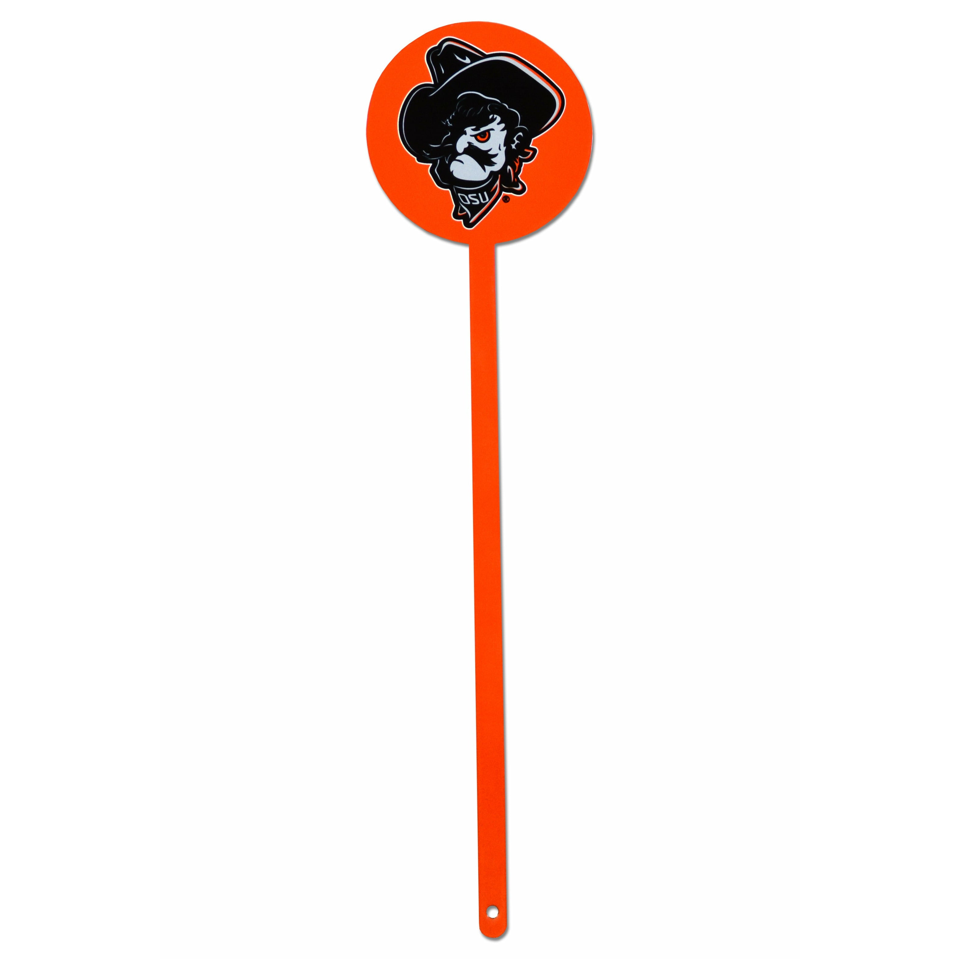 Oklahoma State Cowboys Orange Pete Steel Garden Stake
