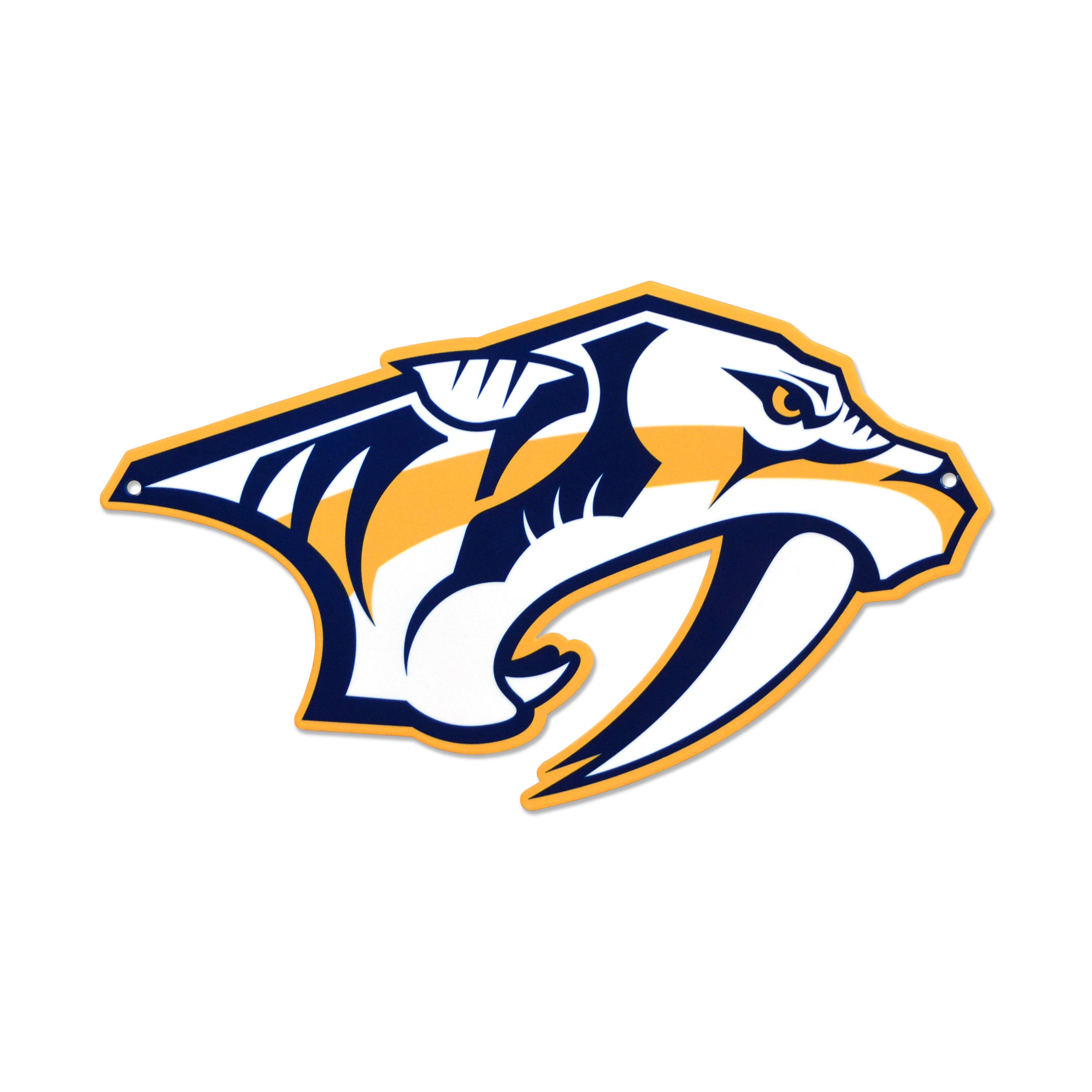 Nashville Predators 12" Spirit Size Steel Laser Cut Sign
