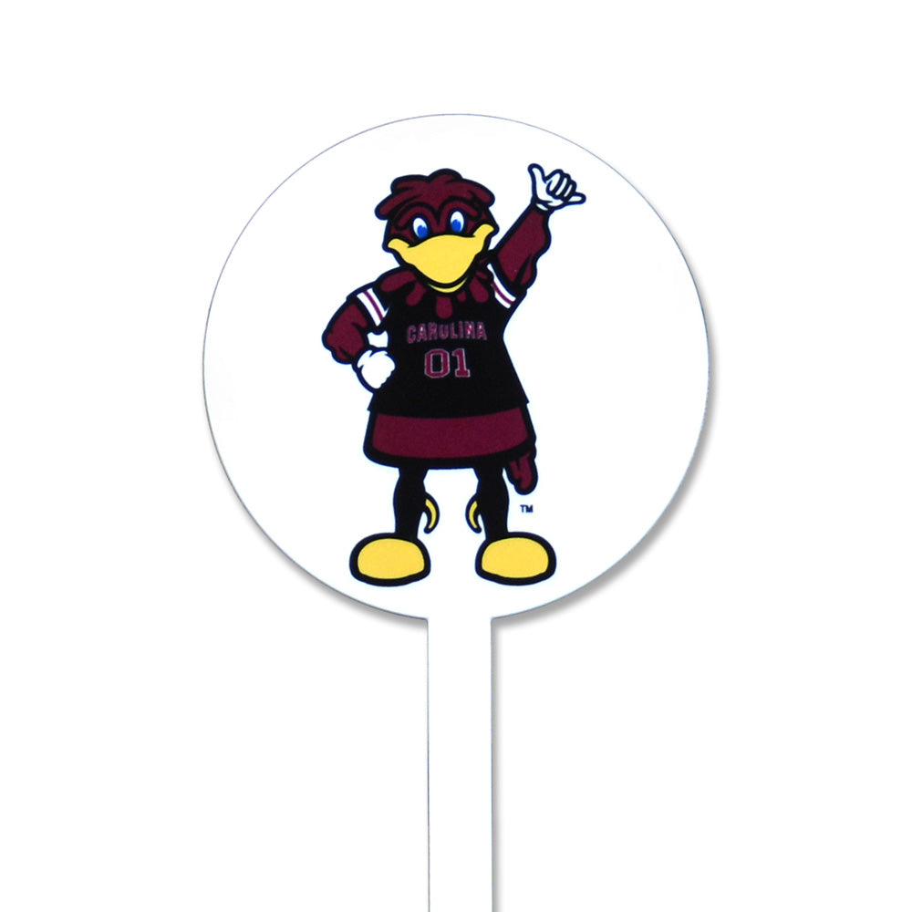 South Carolina Gamecocks Cocky Steel Garden Stake