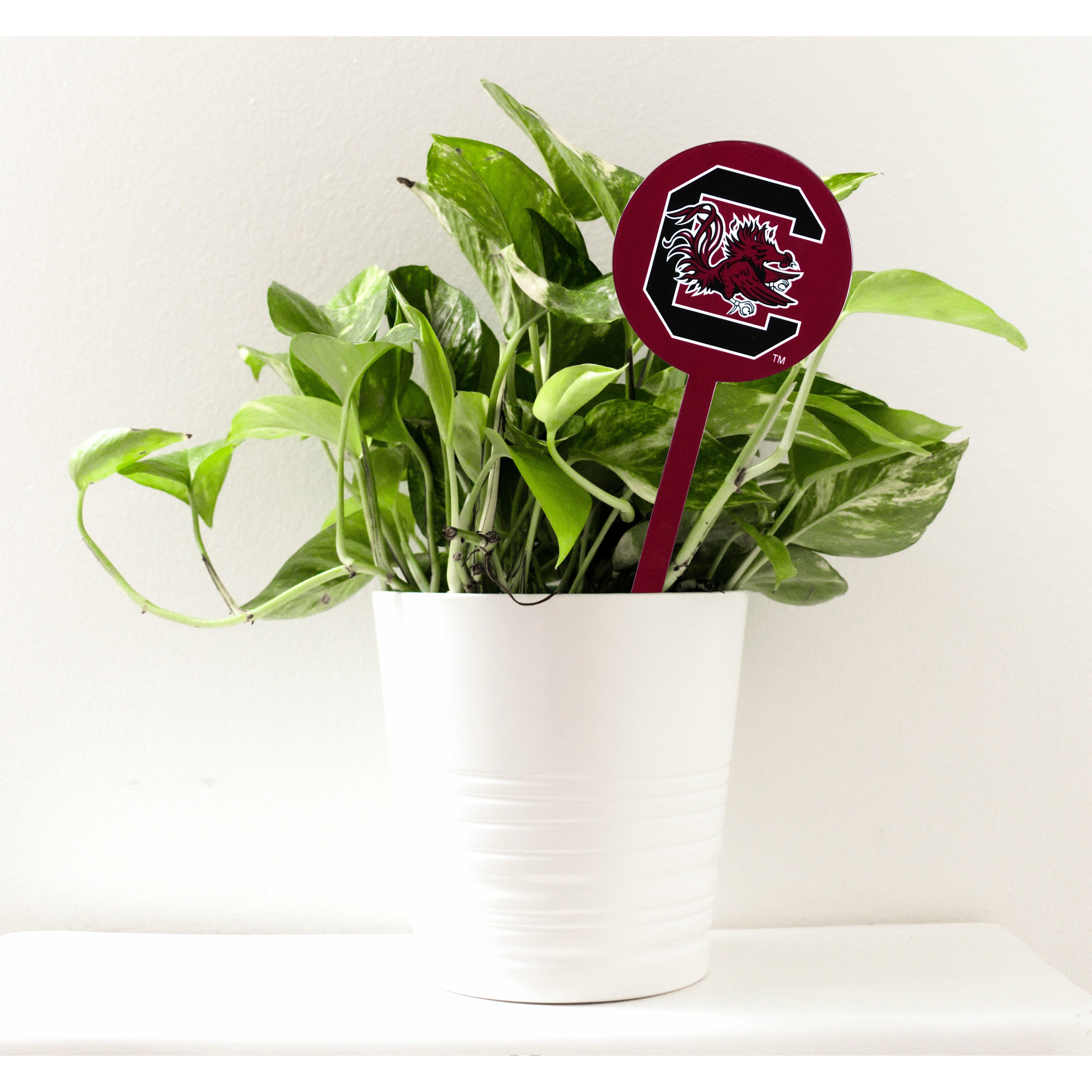 South Carolina Gamecocks Red Steel Garden Stake