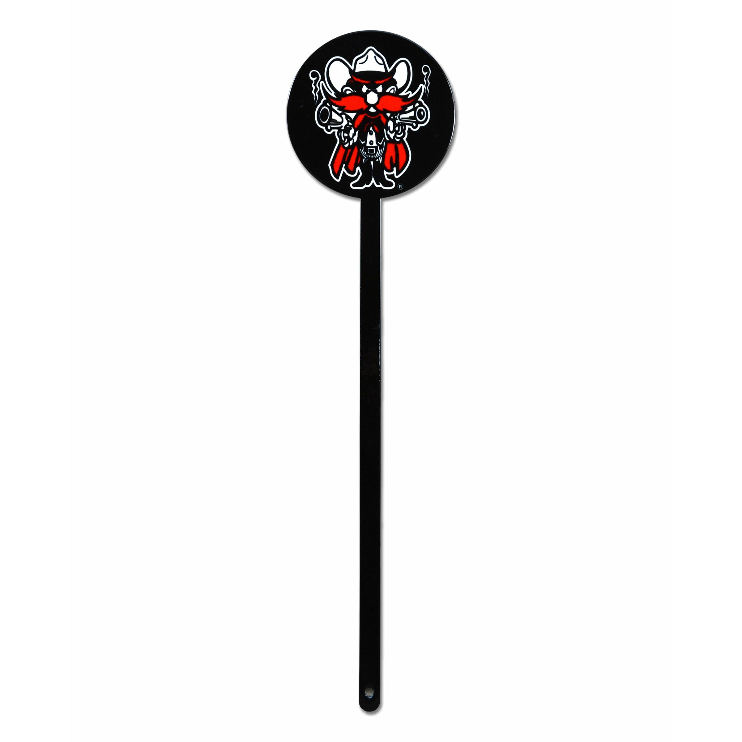 Texas Tech Red Raiders Black Steel Garden Stake