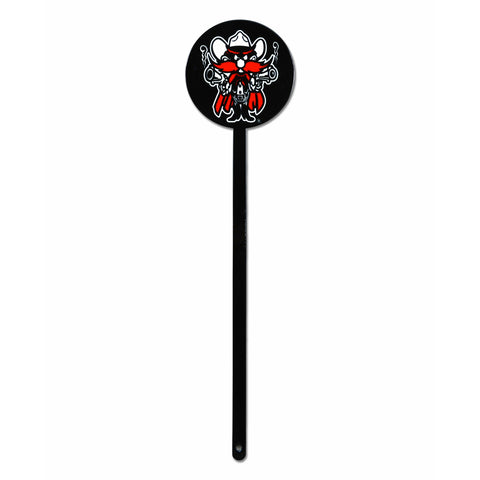 Texas Tech Red Raiders Black Steel Garden Stake