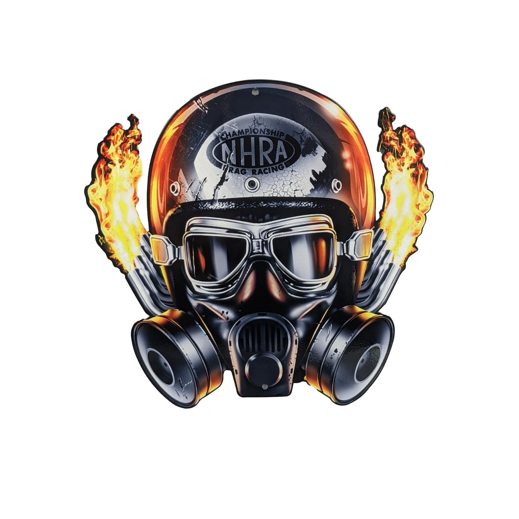 NHRA Game Face Mask Helmet Steel Super Magnet