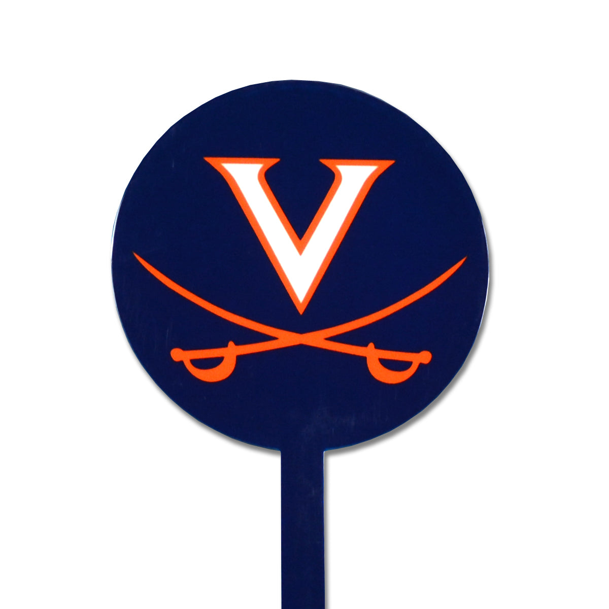 Virginia Cavaliers Navy Steel Garden Stake