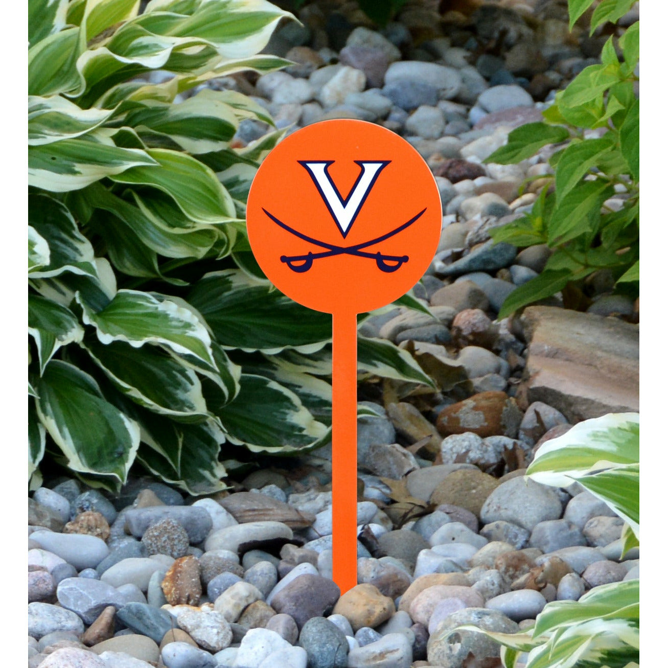 Virginia Cavaliers Orange Steel Garden Stake