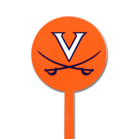 Virginia Cavaliers Orange Steel Garden Stake