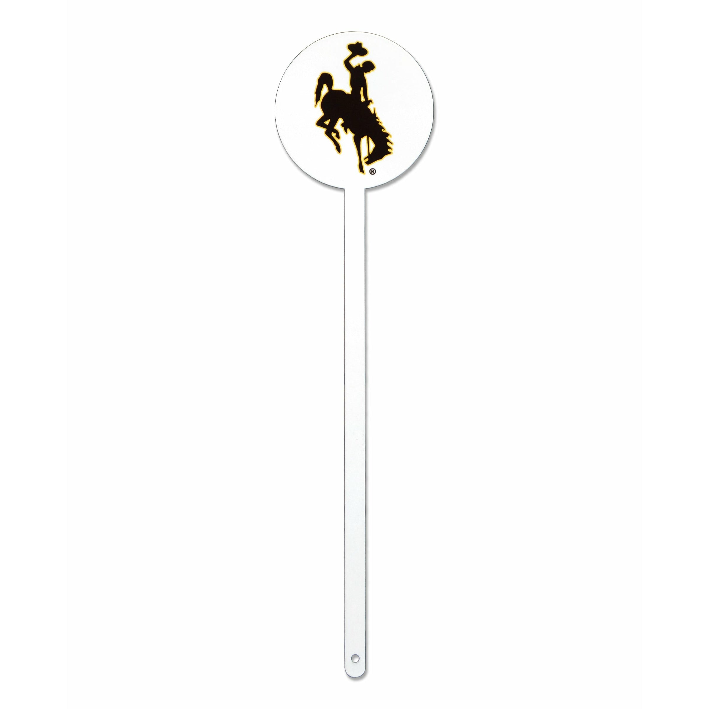 Wyoming Cowboys Steel Garden Stake